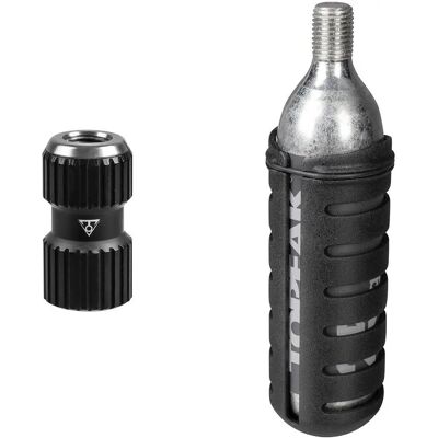 Topeak Nano AirBooster - Kleine CO2-pomp - 25g Topeak Nano AirBooster - Kleine CO2-pomp - 25g