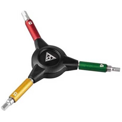 Clé Y-Hex Speed Topeak 4/5/6mm - Clé Allen Clé Y-Hex Speed Topeak 4/5/6mm - Clé Allen