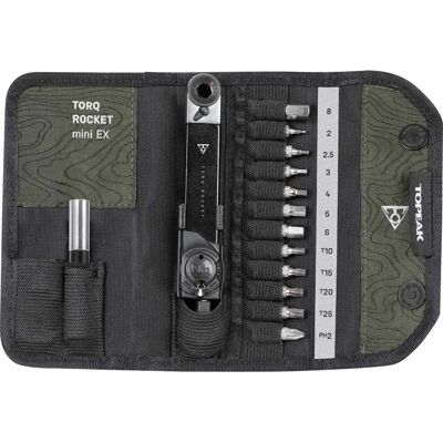 Topeak Rocket Mini EX Torque Wrench - Compact, Precise, Durable Topeak Rocket Mini EX Torque Wrench - Compact, Precise, Durable