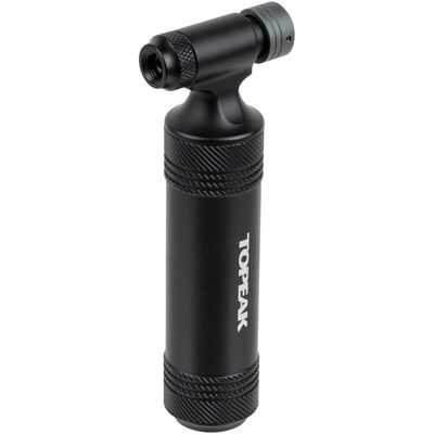 Inflador de CO2 AirBooster Pro em alumínio da Topeak - Compatível com cartuchos de 16g Inflador de CO2 AirBooster Pro em alumínio da Topeak - Compatível com cartuchos de 16g