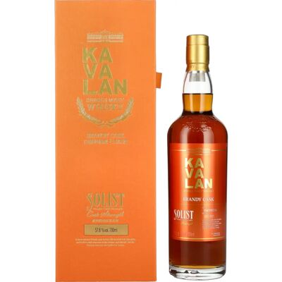 Kavalan Kavalan Solist Brandy Cask - Whisky 55,6% 0,7l Kavalan Kavalan Solist Brandy Cask - Whisky 55,6% 0,7l