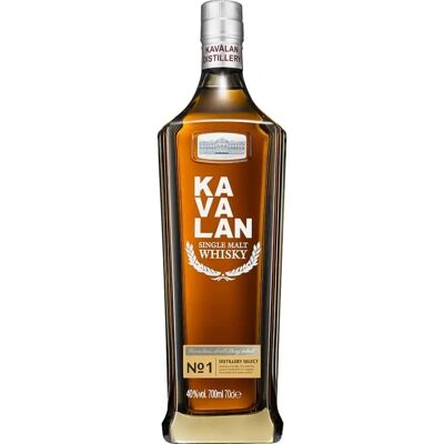 Whisky Kavalan No.1 Single Malt Taïwanais - 40% Vol. 0,7L Coffret Cadeau - Publicité Whisky Kavalan No.1 Single Malt Taïwanais - 40% Vol. 0,7L Coffret Cadeau - Publicité