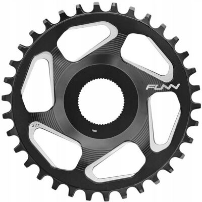 Funn solo es 36t Narrow Wide Kettenblatt - Schwarz Funn solo es 36t Narrow Wide Kettenblatt - Schwarz