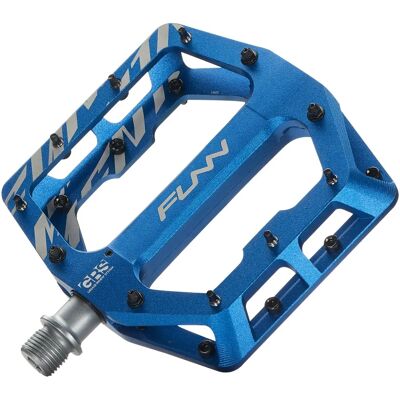 Funn Funndamental Mountain Bike Pedals - Blauw - Platte Pedalen - Mountainbike Accessoires Funn Funndamental Mountain Bike Pedals - Blauw - Platte Pedalen - Mountainbike Accessoires