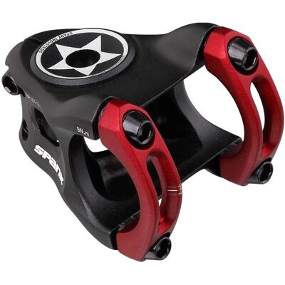 Spank Split Stem - Rosso - 31,8mm - Manubrio Enduro Spank Split Stem - Rosso - 31,8mm - Manubrio Enduro