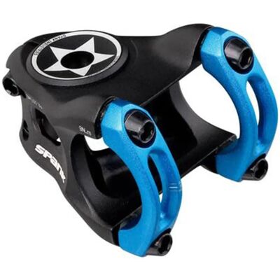 Potencia Spank Azul - 33mm Ligera en aleación enduro Potencia Spank Azul - 33mm Ligera en aleación enduro