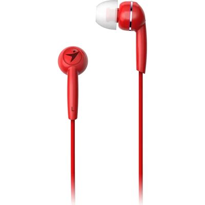 Genius - HS-M320 - Czerwony - 3.5mm - Headset Genius - HS-M320 - Czerwony - 3.5mm - Headset