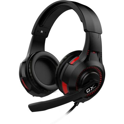 Căști de gaming cu fir Genius HS-G600V - Negru, Roșu Căști de gaming cu fir Genius HS-G600V - Negru, Roșu
