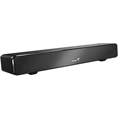 Genius Barre de Son USB 100 - Haut-parleurs stéréo 6W - Publicité Genius Barre de Son USB 100 - Haut-parleurs stéréo 6W - Publicité