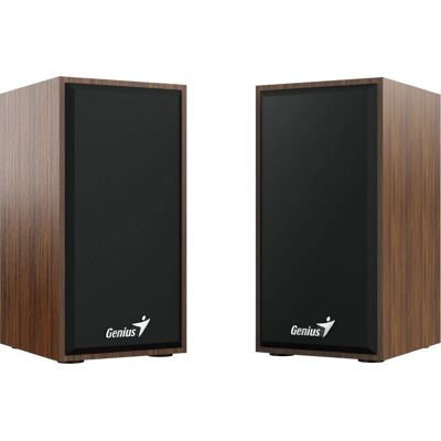 Genius SP-HF180 Holz Stereo Lautsprecher - Lautsprecher Genius SP-HF180 Holz Stereo Lautsprecher - Lautsprecher