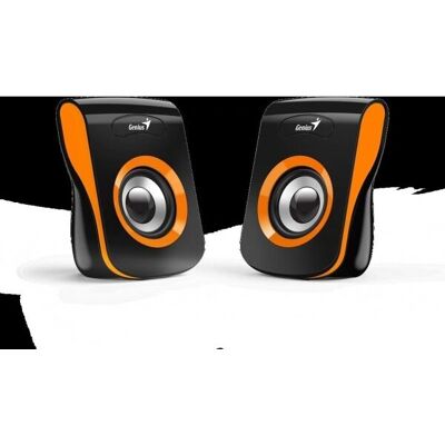Genius SP-Q180 Orange - PC-Lautsprecher Genius SP-Q180 Orange - PC-Lautsprecher