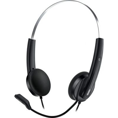 Genius Ultra Ușor Dublu Față On-ear USB cu Microfon Genius Ultra Ușor Dublu Față On-ear USB cu Microfon