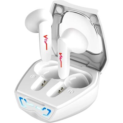 Căști wireless Genius HS-M920BT - Microfon, Schimbător de piste, Alb Căști wireless Genius HS-M920BT - Microfon, Schimbător de piste, Alb