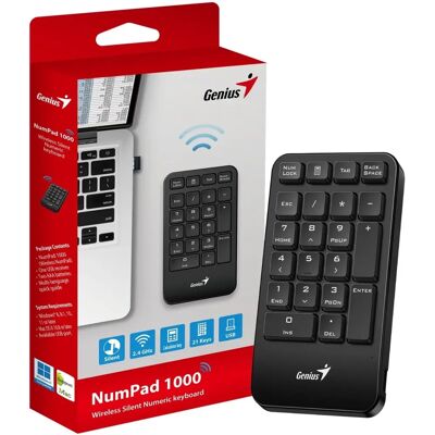 Genius Vezeték nélküli Számológép 1000 Genius Vezeték nélküli Számológép 1000