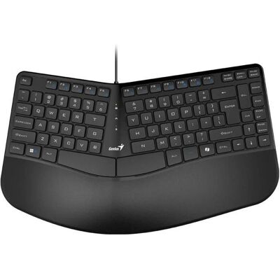 Genius Ergo KB-700 - Clavier Ergonomique avec Disposition Tchèque/Slovaque - Clavier Genius Ergo KB-700 - Clavier Ergonomique avec Disposition Tchèque/Slovaque - Clavier