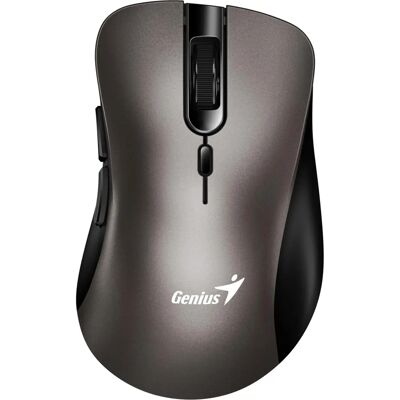 Genius Ergo 8100S - Souris Optique Ergonomique Sans Fil - Titane Genius Ergo 8100S - Souris Optique Ergonomique Sans Fil - Titane