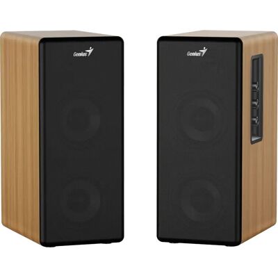 Genius - SP-HF1220BT - Marron - 45W - Haut-parleur Genius - SP-HF1220BT - Marron - 45W - Haut-parleur