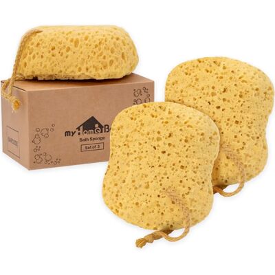 MoRub-Japan myHomeBody Éponge de corps de salle de bain douche corps lavage grand lot de 3 - Publicité MoRub-Japan myHomeBody Éponge de corps de salle de bain douche corps lavage grand lot de 3 - Publicité