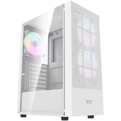 Case per computer Darkflash A290 bianca con 3 ventole Case per computer Darkflash A290 bianca con 3 ventole
