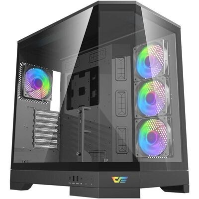 Darkflash Tech DQX90 Computer Case - Unterstützt ATX, ITX, mATX Mainboards Darkflash Tech DQX90 Computer Case - Unterstützt ATX, ITX, mATX Mainboards