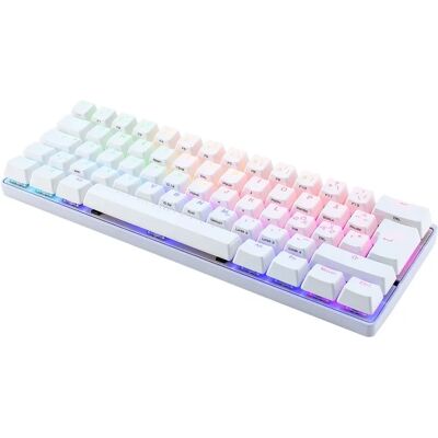 Vortex Pok3r Rgb Mekanisk Tangentbord - Vit - 60% Kompakt - Programmerbar RGB Vortex Pok3r Rgb Mekanisk Tangentbord - Vit - 60% Kompakt - Programmerbar RGB