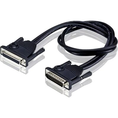 Aten 2L-2715 Seriekabel - 15m, Zwart - Seriekabel Aten 2L-2715 Seriekabel - 15m, Zwart - Seriekabel
