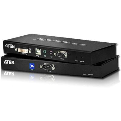Aten CE600 KVM-Extender - Unterstützt 1920x1080 - 60m Reichweite Aten CE600 KVM-Extender - Unterstützt 1920x1080 - 60m Reichweite