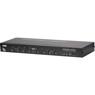 ATEN 8-port DVI USB hang KVM kapcsoló - Vezérelj 8 számítógépet ATEN 8-port DVI USB hang KVM kapcsoló - Vezérelj 8 számítógépet