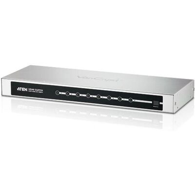 Aten VS0801H 8-poorts HDMI Schakelaar - Video/Audio, Afstandsbediening Aten VS0801H 8-poorts HDMI Schakelaar - Video/Audio, Afstandsbediening
