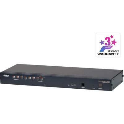 Aten KH1508AI-AX-G Hög Densitet KVM over IP Switch - Svart - Produkttyp: KVM Switch Aten KH1508AI-AX-G Hög Densitet KVM over IP Switch - Svart - Produkttyp: KVM Switch