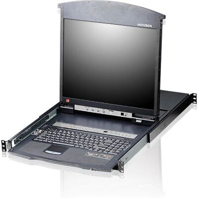 Commutateur KVM en rack ATEN KL1508AM noir 8 ports Commutateur KVM en rack ATEN KL1508AM noir 8 ports