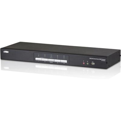 Aten CS1644A Dupla nézet 4-port KVM kapcsoló - Fekete Aten CS1644A Dupla nézet 4-port KVM kapcsoló - Fekete