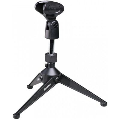 Stojan na mikrofon Superlux HM-6 - Nastavitelná výška 15-20cm - Černý Stojan na mikrofon Superlux HM-6 - Nastavitelná výška 15-20cm - Černý