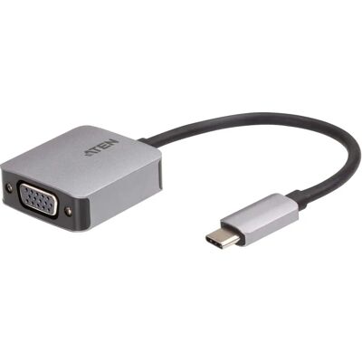 ATEN UC3002A - Video Adapter - USB-C to VGA - 1920 x 1200 - Musta ATEN UC3002A - Video Adapter - USB-C to VGA - 1920 x 1200 - Musta