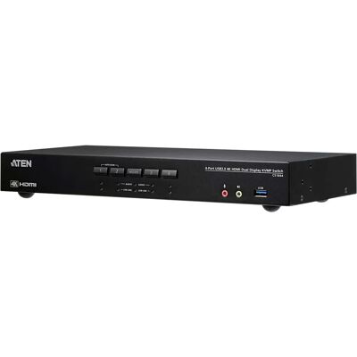 Aten CS1844 - 4-Port KVM-Schalter - Schwarz Aten CS1844 - 4-Port KVM-Schalter - Schwarz