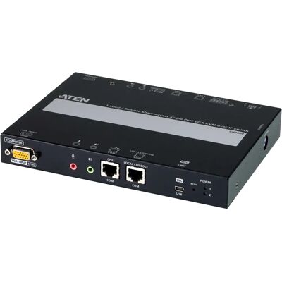 ATEN CN9000-AT-G KVM-Switch - Schwarz - VGA 1920x1200 - IP Fernzugriff ATEN CN9000-AT-G KVM-Switch - Schwarz - VGA 1920x1200 - IP Fernzugriff