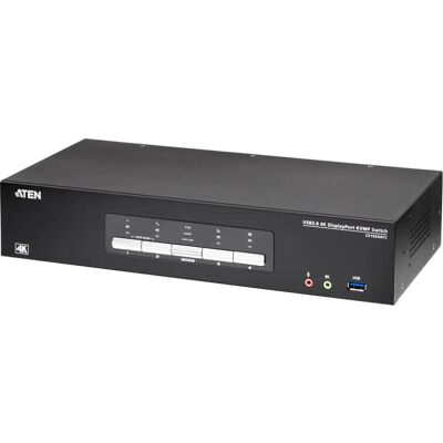 Commutateur KVM DisplayPort 4K Aten CS1924ATC - Noir Commutateur KVM DisplayPort 4K Aten CS1924ATC - Noir