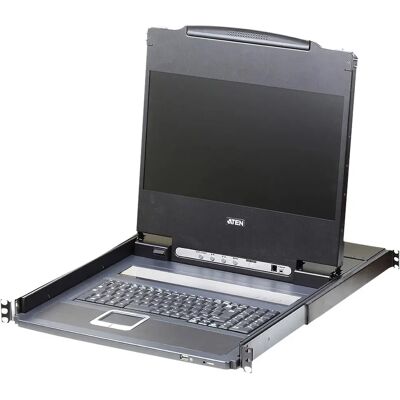 ATEN - CL6700MW - Noir - 1U - Console rack ATEN - CL6700MW - Noir - 1U - Console rack