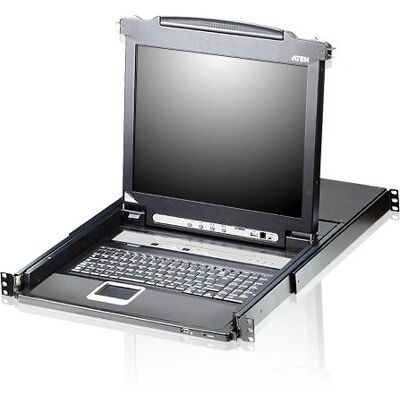 Aten KL1116VN 16-Port KVM über IP Switch - 19" LCD, Dual-Rail Aten KL1116VN 16-Port KVM über IP Switch - 19" LCD, Dual-Rail
