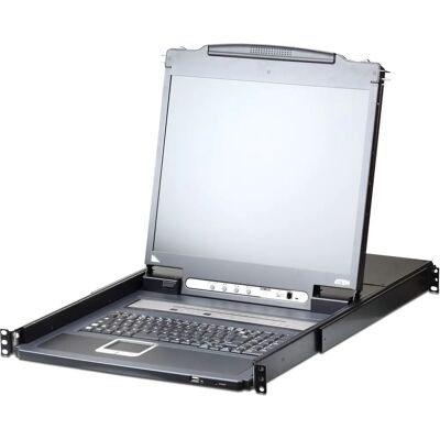 ATEN CL5716IM-ATA-2XK06ITG 8-Port Rack KVM Switch - Black ATEN CL5716IM-ATA-2XK06ITG 8-Port Rack KVM Switch - Black