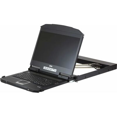 Aten Cl3800NW - Commutateur KVM 18,5" Double Rails - Noir Aten Cl3800NW - Commutateur KVM 18,5" Double Rails - Noir