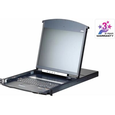 Aten KL1116VN 16-Port KVM Switch - Rack Montering - Svart Aten KL1116VN 16-Port KVM Switch - Rack Montering - Svart