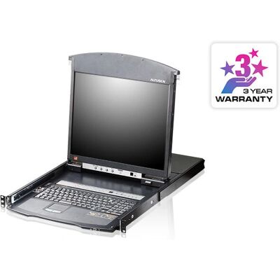 Aten KL1516AiN - Commutateur KVM 16 ports avec Over-IP, Noir Aten KL1516AiN - Commutateur KVM 16 ports avec Over-IP, Noir