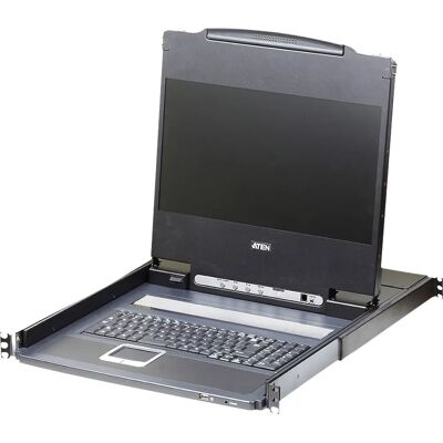 ATEN - CL6700MW-ATA-2XK06SG - 1U - Schwarz - Rack-Konsole ATEN - CL6700MW-ATA-2XK06SG - 1U - Schwarz - Rack-Konsole