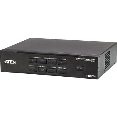 Périphérique de capture vidéo Aten UC3430-AT-G - Supporte HDMI 4K - Publicité Périphérique de capture vidéo Aten UC3430-AT-G - Supporte HDMI 4K - Publicité