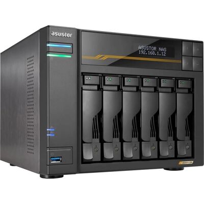 Asustor Lockerstor 6 Gen3 NAS - Stockage en Réseau 6 baies Asustor Lockerstor 6 Gen3 NAS - Stockage en Réseau 6 baies