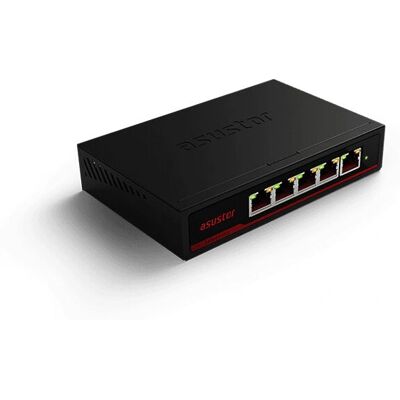 Asustor ASW205T - Unverwalteter 2.5G Ethernet Switch - 5 Ports Asustor ASW205T - Unverwalteter 2.5G Ethernet Switch - 5 Ports