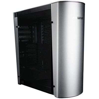 Boîtier PC In-Win 915 Argent - Aluminium, Verre Trempé, Éclairage RGB - Publicité Boîtier PC In-Win 915 Argent - Aluminium, Verre Trempé, Éclairage RGB - Publicité