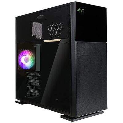 In Win IW-CS-515BLK-1AL120 Boîtier PC Tour Midi Noir - Publicité In Win IW-CS-515BLK-1AL120 Boîtier PC Tour Midi Noir - Publicité