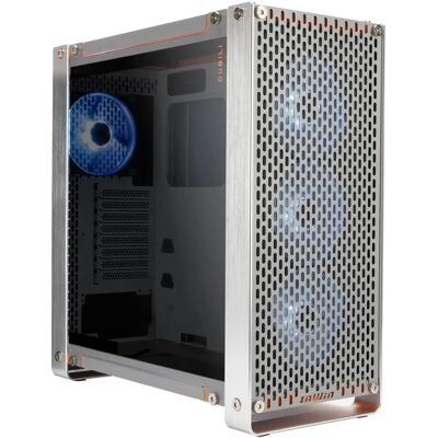 In-Win Dubili Grau Full Tower PC-Gehäuse - E-ATX, Micro-ATX, Mini-ITX, Aluminium In-Win Dubili Grau Full Tower PC-Gehäuse - E-ATX, Micro-ATX, Mini-ITX, Aluminium